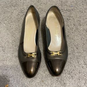 Ferragamo Brown Leather Shoe